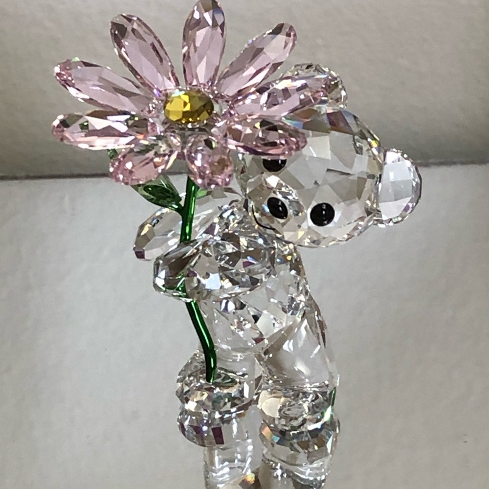 NWOT Swarovski Kris Bear A Daisy for You